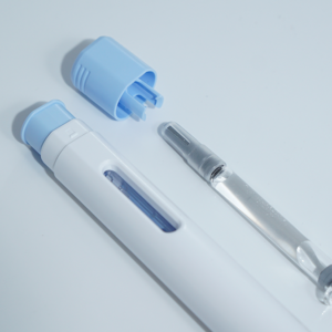 Stylo d'injection médicale PFS en PVC pour auto-injection à domicile |   Doses variables, longueurs d'aiguilles multiples |   Administration complète de médicaments - Product Image 2
