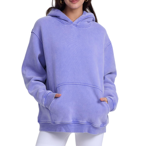 Jersey suave-Diseño de gran tamaño de moda, ropa de día acogedora, ideal para todas las estaciones, fácil de estilizar-Sudadera con capucha para mujer - Product Image 3