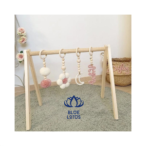 MADERA NATURAL BEBÉ GIMNASIO VIETNAM PREMIUM JUGUETES SEGURO DIVERTIDO Y ECO FRIENDLY - Product Image 1