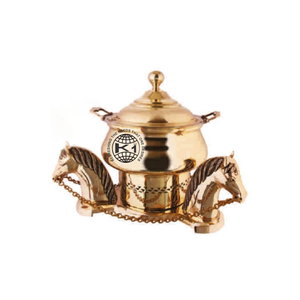 Último nuevo diseño plato de frotamiento servidor acero Grand Hydraulic Rose Gold Square Chafer - Product Image 4