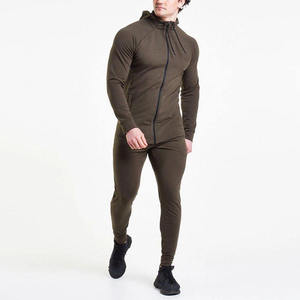 Diseño profesional Causal Ropa activa chándal Temporada de invierno Logotipo personalizado Jogging 100% Algodón Sudadera con capucha Chándal - Product Image 2