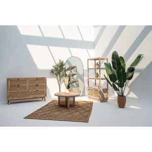 Stockholm Six Drawers Aparador de madera de ratán - Product Image 5