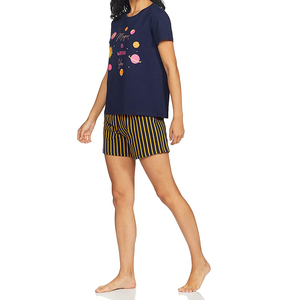 Fabrication en usine printemps été Design femmes t-shirt court Logo personnalisé femme vêtements d'entraînement femmes t-shirt court - Product Image 3