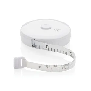 Metro a nastro da sarto in plastica riciclata sostenibile, gadget promozionale ecologico - Product Image 1
