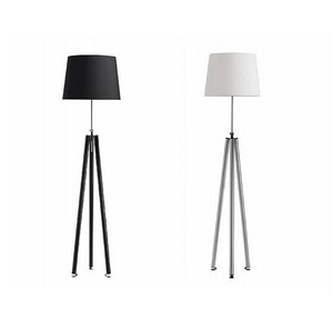 Lampadaire de chambre d'hôtel américain, lampes de chevet créatives en forme de colonne, en maille métallique - Product Image 5