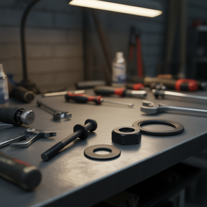 Hazet Pneumatic Tools Accessories and Parts Fastening Set for <b>Angle</b> <b>Grinder</b> - Product Image 3