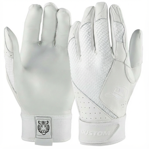 Custom Print Logo Sheepskin Leather Baseball <b>Batting</b> Gloves Wholesale Price OEM Youth Adult Professional Softball <b>Batting</b> Gloves - Product Image 2