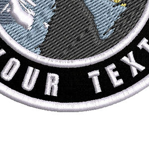 Machine Made 2025 Decorative Twill Fabric Embroidery Patches Iron on Custom School Patches in Low Price OEM Service Available - Product Image 3