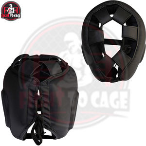 Protège-tête de boxe en cuir PU de haute qualité 2025 avec protège-bouche large pour l'entraînement aux arts martiaux - Product Image 4