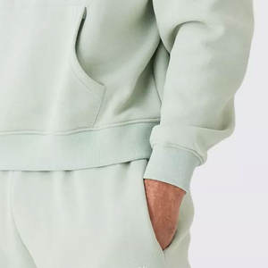 ชุดวอร์มผู้ชายแบบมีฮู้ดสำหรับฤดูหนาว ผ้าฝ้ายคุณภาพสูง 100% เป็นมิตรกับสิ่งแวดล้อม ระบายอากาศได้ดี น้ำหนักเบา สไตล์สตรีทแวร์ - Product Image 6