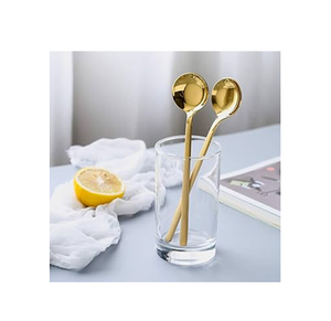 Cuchara de latón Cuchillo y tenedor Nuevo diseño Venta al por mayor Cuchara de latón para café y postre Uso Boda y fiesta - Product Image 4