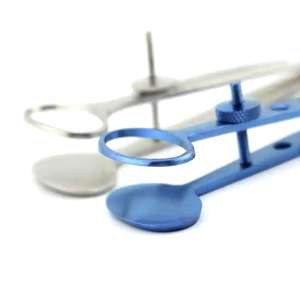 Pinzas para Chalazión HASIBI NAQIBI SURGICAL CORPORATION, Instrumentos Quirúrgicos Oftálmicos de Acero Inoxidable, Certificación CE Clase II - Product Image 4