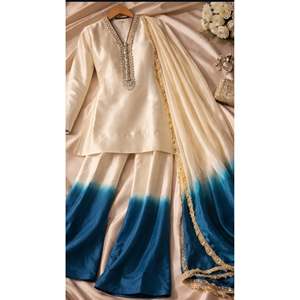 Salwar Kameez Moderno con Estampado Tie-Dye para Mujer, Vestidos de Moda en Línea - Product Image 4