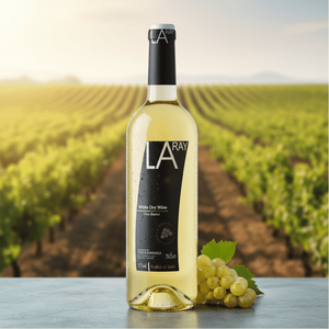 Laray khô rượu vang trắng airen & macabeo giống 11% vol Rượu Nhập cảnh cấp 075lt Tây Ban Nha - Product Image 3