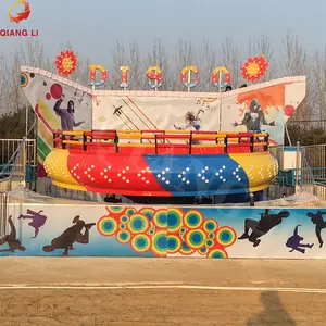 Qiangli Marke Spannende Attraktionen Plattenspielplatz Unterhaltung Kiddie Musik Attraktionen Mini-Spielplatten Attraktionen Disco Tagada zu verkaufen