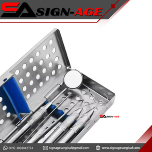 Wholesale Stainless Steel Oral Care Dental Instruments Kit Including Dental Mirror With Customized Logo - Product Image 6