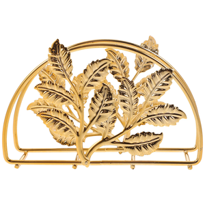 Soporte de pañuelos de latón decorativo de diseño único para mesa de hotel o servilleta de baño artículo elegante para diseño de interiores - Product Image 4