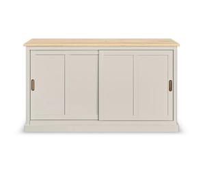 Panel de madera de aparador de lujo elegante moderno con herrajes de latón para comedor y dormitorio, muebles de almacenamiento de madera elegantes para sala de estar - Product Image 3