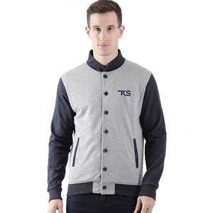 แจ็กเก็ตเลตเทอร์เมนแขนยาวเสื้อแจ็คเก็ตตัวหนังสือ - Product Image 2