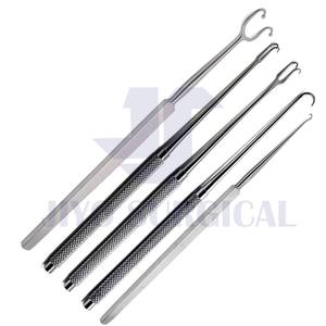 Rétracteurs chirurgicaux à crochet pour la peau, Fomon, acier inoxydable, instrument de rétraction des tissus de précision pour la chirurgie - Product Image 2