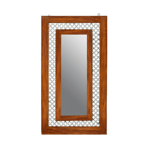 Solid Wood Jali <b>Mirror</b> Home Furniture Product - Product Image 1