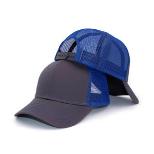 Chapeau de camionneur unisexe 100% coton maille 3D broderie haute visibilité Sports de plein air Logo 5 panneaux chapeau d'affaires - Product Image 2