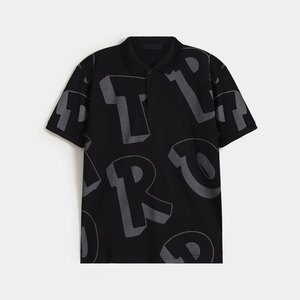Logo personnalisé manches courtes en gros 100% coton Polos Meilleure qualité T-shirt polo imprimé pour hommes - Product Image 5