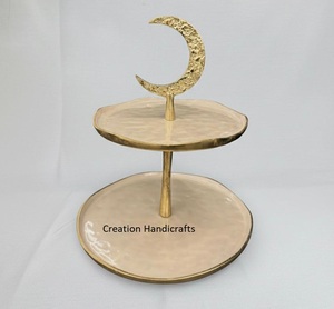 ขาตั้งเค้ก 2 ชั้น อลูมิเนียมหล่อเคลือบเงาอย่างดี ขายดี - Product Image 4