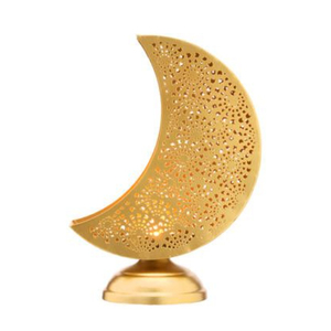 Bougeoir de luxe en métal de qualité pour la décoration du Ramadan Bougeoir décoratif pour la fête de l'Aïd Bougeoir photophore - Product Image 4