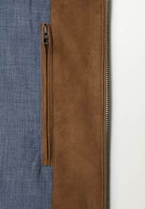 Veste en nylon pour hommes avec fermeture à glissière complète col montant coupe-vent bombardier vêtements de rue pour l'hiver au prix de gros personnalisé - Product Image 2