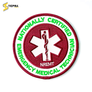 Parche bordado de tela tejida de diferentes colores con tarifa mayorista de diseño personalizado de TEPRA SPORTS - Product Image 6