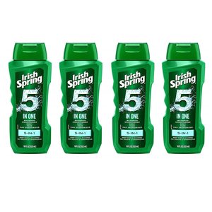 <b>5</b> <b>in</b> <b>1</b> Shower Gel <b>Shampoo</b> Conditioner Body Wash Face Cleanse Deodorizer Travel Size for Men - Product Image 4