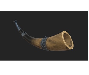 Corne à poudre au design unique, qualité supérieure, fabriquée à la main, dernière pièce, vente chaude, écologique - Product Image 4
