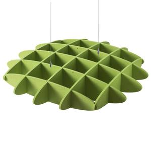 Panneaux acoustiques suspendus en fibre de polyester légers et absorbants le son professionnels - Product Image 2