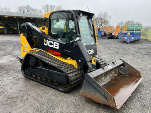 รถตักล้อยาง JCB 300T ปี 2020 รถตักแบบสกิดสเตียร์ เครื่องยนต์ JCB ระบบไฮดรอลิกแรงดันสูง ความจุถัง 0.5 ลิตร ปั๊มรถตักหน้ามือสอง - Product Image 3
