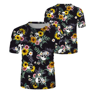Camiseta ligera de poliéster/algodón de alta calidad para hombre Diseño de sublimación de color sólido Tallas grandes MOQ bajo en venta - Product Image 6