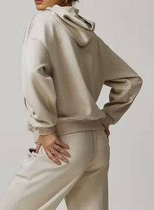 เสื้อฮู้ดแขนยาวสำหรับผู้หญิงเสื้อฮู้ดทรงหลวมแฟชั่นลำลองฤดูใบไม้ผลิฤดูหนาว - Product Image 5