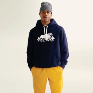 Sweat-shirts pour hommes de qualité supérieure, personnalisés, brodés et imprimés à l'écran, 100% coton molletonné, écologiques, respirants, anti-rides, verts - Product Image 4