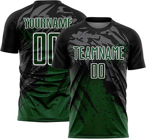 Nouvel uniforme de football personnalisé avec logo d'équipe, noir et rose, uniforme de football par sublimation pour hommes avec personnalisation complète - Product Image 2