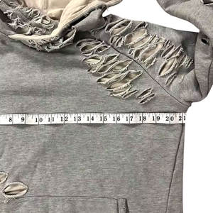 Nueva Llegada, Sudadera con Capucha de Manga Larga con Lavado Ácido de Alta Calidad para Hombre, Hombros Caídos, Ligera, Transpirable, Talla Regular, Servicio OEM de Invierno - Product Image 6