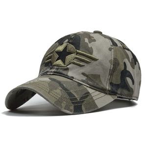 Chapeau de baseball camouflé formation chasse en plein air sport chapeau de baseball 6 casquettes tactiques panneau décontracté casquettes de rue - Product Image 1