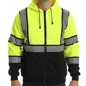 ผู้ผลิตจากปากีสถาน เสื้อฮู้ดดี้นิรภัยคุณภาพสูง เสื้อฮู้ดดี้นิรภัยขายดี ดีไซน์ใหม่ เสื้อฮู้ดดี้นิรภัยสะท้อนแสงสำหรับขาย - Product Image 1