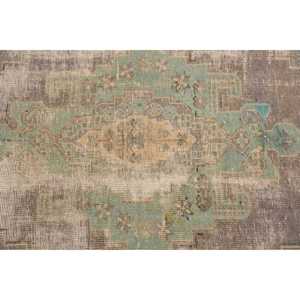 พรมวินเทจขนาด 3.8x6.4 ฟุต (115x194 ซม.) ลายพรางสีน้ำเงินแบบตุรกี - Product Image 5