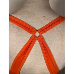 Sujetador con relleno trasero deportivo naranja - Product Image 2