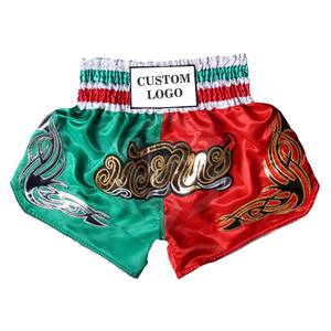 Vêtements de sport légers personnalisés pour MMA Muay Thai Kickboxing et boxe-Short uni à séchage rapide avec broderie du logo DTF-Vente en gros - Product Image 6