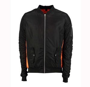 Blouson Bomber en Toile de Haute Qualité pour Hommes, Modèle 2024, Vente en Gros OEM, Style Urbain, Réversible, avec Logo Brodé sur le Devant - Product Image 1