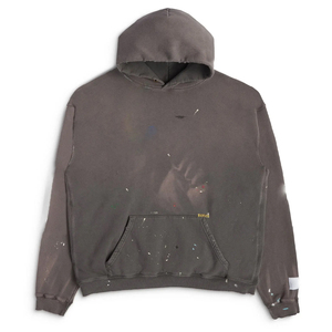 Sudadera con capucha desgastada para hombre con bordado Technics manga larga ropa de invierno lavado ácido cremallera hecho en fábrica fabricante al por mayor - Product Image 4