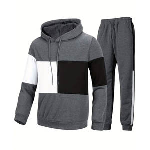 Trajes de chándal con capucha transpirables para rendimiento atlético Trajes de chándal con capucha de lana suave para deportes de invierno - Product Image 1