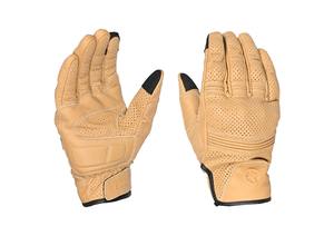 Gants de moto courts pour homme/femme, en cuir respirant, pour la course à moto - Product Image 4