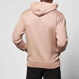 Sweat à capuche oversize en coton ciré délavé pour homme, personnalisé, à épaules tombantes, pull lourd numérique pour l'hiver, personnalisé - Product Image 5